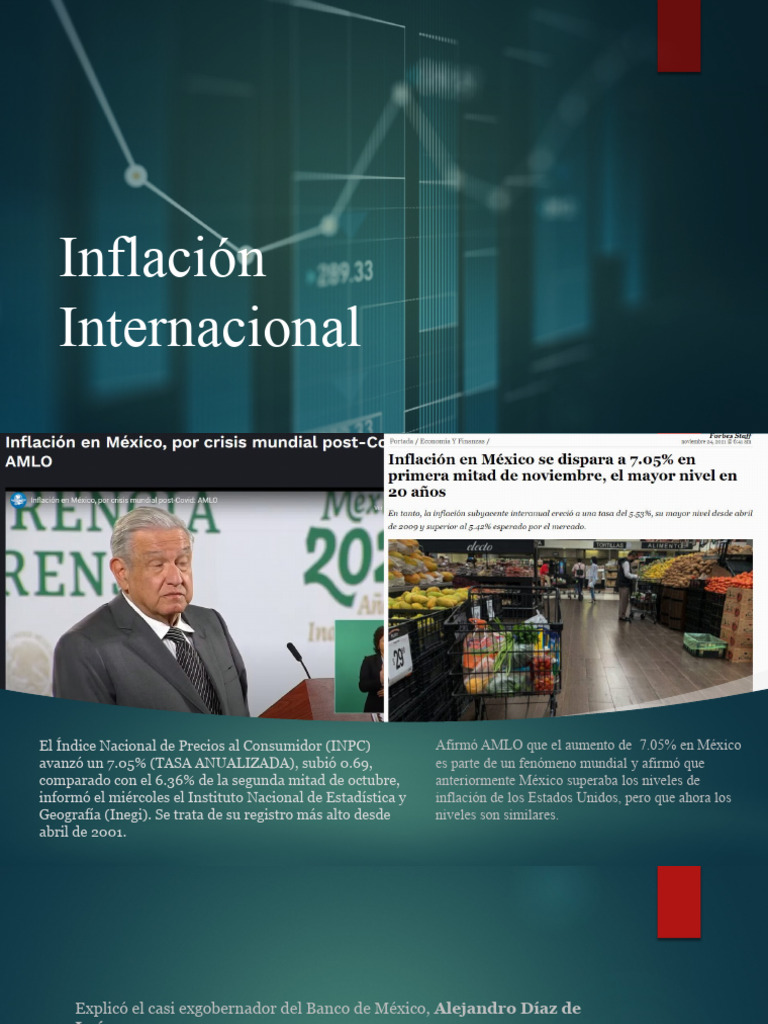 Inflación Global y su Impacto en México | PDF | Inflación | Índice de ...