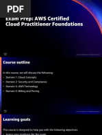 Cloud Practitioner Exam Prep Workshop - Connie Notes