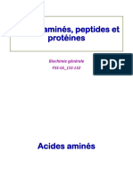 Acides Aminés, Peptides Et Protéines