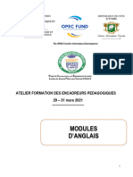 Module Anglais - Atelier Ofid