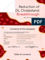 Reduction of LDL Cholesterol Breakthrough by Slidesgo