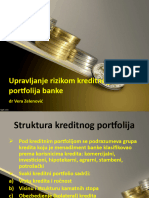 8.upravlljanje Rizikom Kreditnog Portfolija Banke