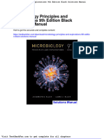 Dwnload Full Microbiology Principles and Explorations 9th Edition Black Solutions Manual PDF
