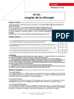 Rfi c1 14 18 Medecine Progres de La Chrirugie Corriges