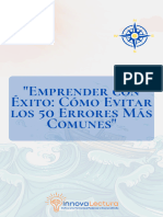 Emprender Con Éxito Cómo Evitar Los 50 Errores Más Comunes - Compressed