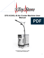 DTS ICOOL-III Air Cooler Machine User Manual
