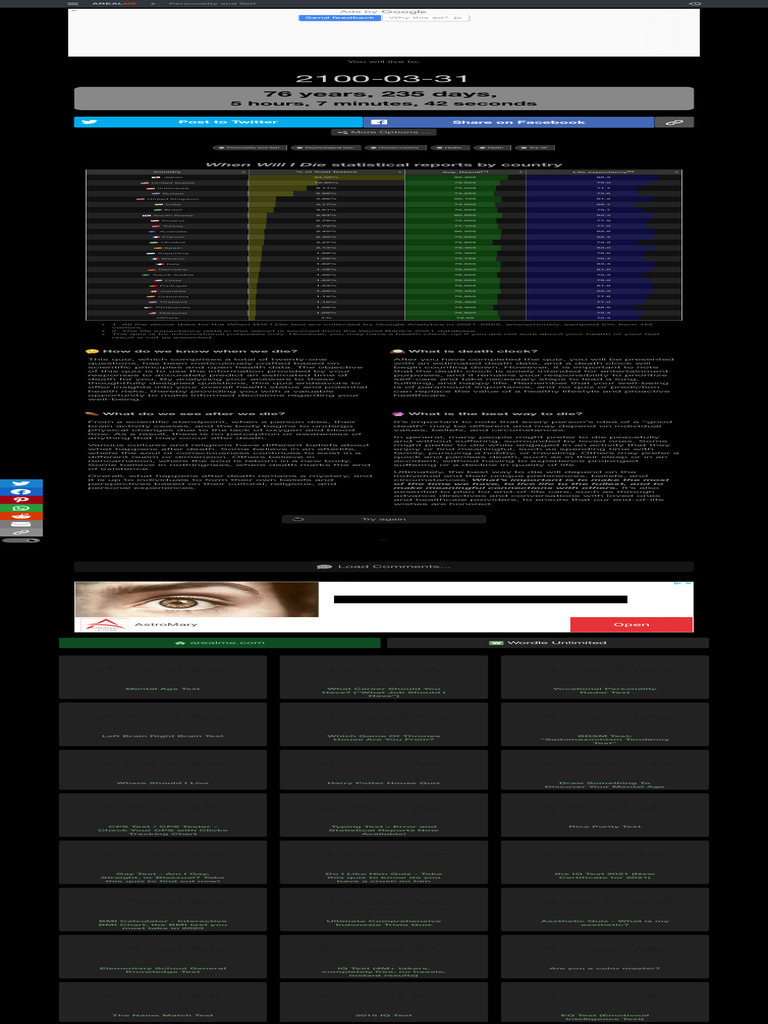 Age Calculator visual data 3
