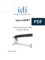 Operator Manual For Aspect100RT L100 3061 Rev A 1