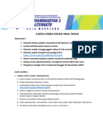 Juknis Terbaruuu PDF Lomba Online Awal Tahun