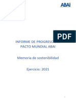 Informe Progreso Pacto Mundial 2021 - ABAI