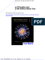 Dwnload Full Microbiology Principles and Explorations 9th Edition Black Test Bank PDF