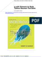 Dwnload Full Microbiology With Diseases by Body System 4th Edition Bauman Test Bank PDF