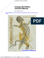 Dwnload Full Historical Geology 8th Edition Wicander Solutions Manual PDF