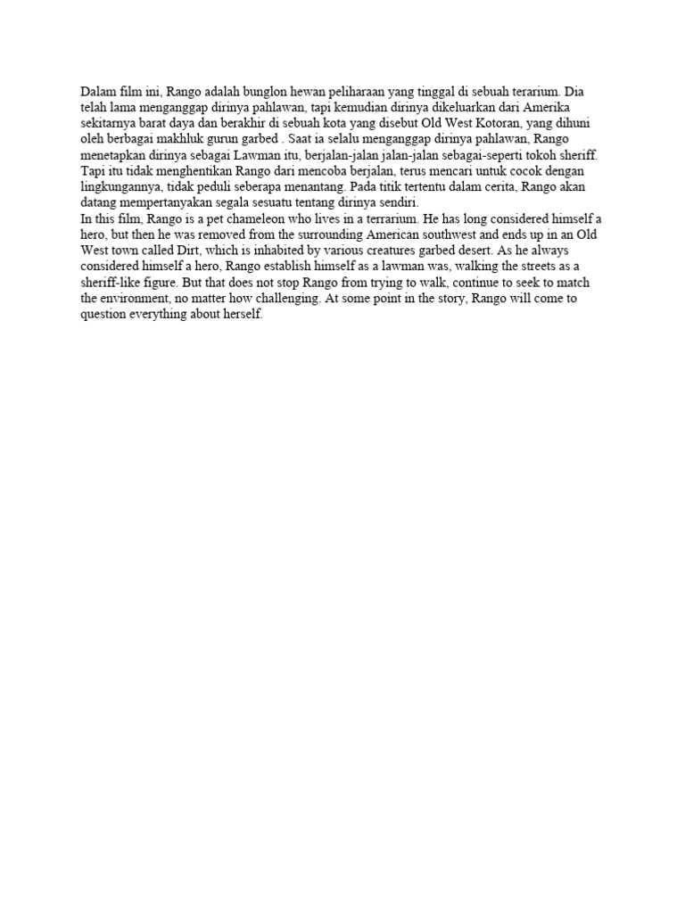 RANGO | PDF