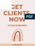 The Get Clients Now Action Worksheet