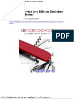 Dwnload Full Microeconomics 2nd Edition Goolsbee Solutions Manual PDF
