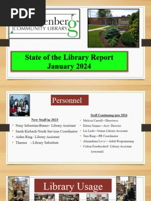 Muhlenberg Community State of the Library 2024