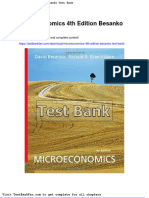 Dwnload Full Microeconomics 4th Edition Besanko Test Bank PDF