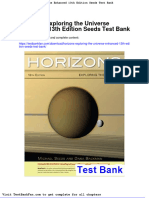 Dwnload Full Horizons Exploring The Universe Enhanced 13th Edition Seeds Test Bank PDF