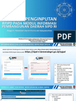 Panduan Penginputan RPJPD SIPD (Pemerintah Daerah) V.2.3