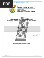 NSC Life Sciences Grade 12 May June 2023 P1 and Memo