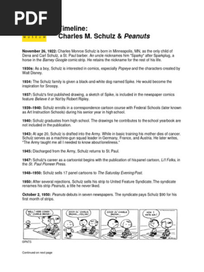 Timeline-of-Charles-M-Schulz-and-Peanuts