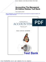 Dwnload Full Horngrens Accounting The Managerial Chapters 10th Edition Nobles Test Bank PDF