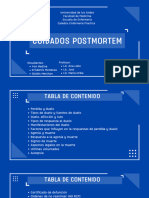 Cuidados pormortem