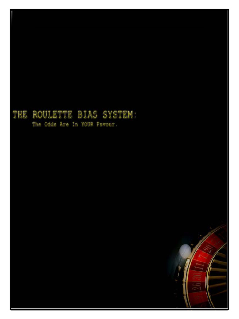 The Roulette Bias System PDF