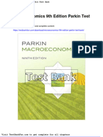 Dwnload Full Microeconomics 9th Edition Parkin Test Bank PDF