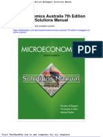 Dwnload Full Microeconomics Australia 7th Edition Mctaggart Solutions Manual PDF