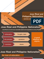LECTURE - Jose Rizal and Philippine Nationalism