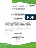 Certificado LPO - Maria Cristina Mendez Santoyo - PAO-OR-0305