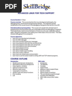 Advanced Linux For Tech Support: Course Duration: Course Overview