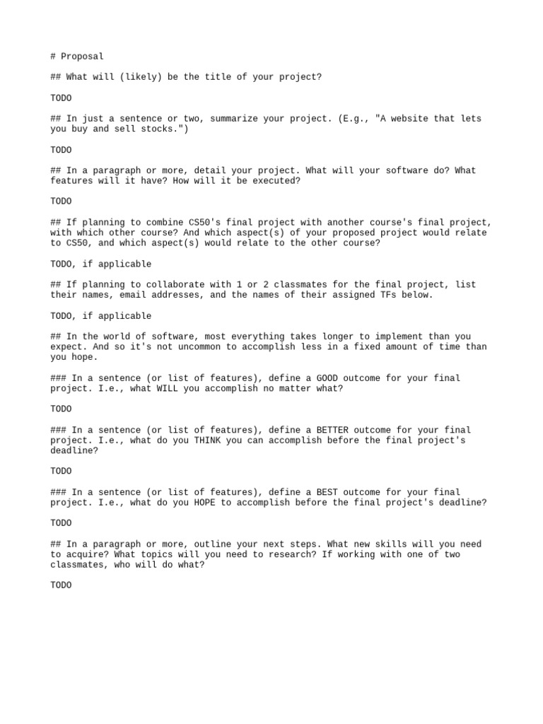 Proposal | PDF | Computers