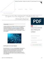 O Que É o Fio Digital - Definição de Thread Digital - Soluções Creo, Windchill e PTC - Maior Revendedor PTC Na Costa Oeste