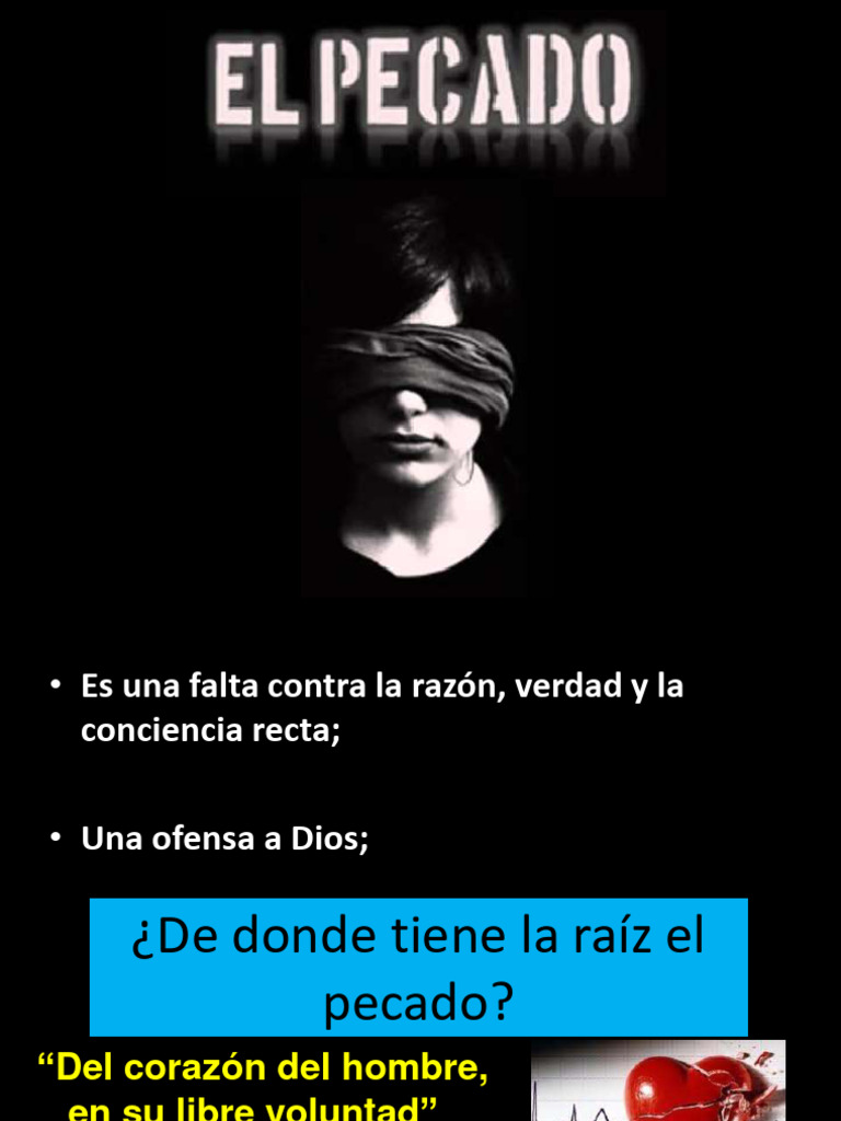 Tema El Pecado | PDF | Pecado | Creencia religiosa y doctrina