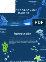 Blue Illustrative Organic Ocean Habitat Presentation