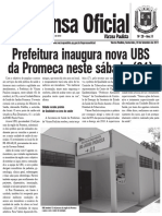 Prefeitura Inaugura Nova UBS Da Promeca Neste Sã¡bado