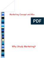 Week 3 - Marketing Concept & Mix