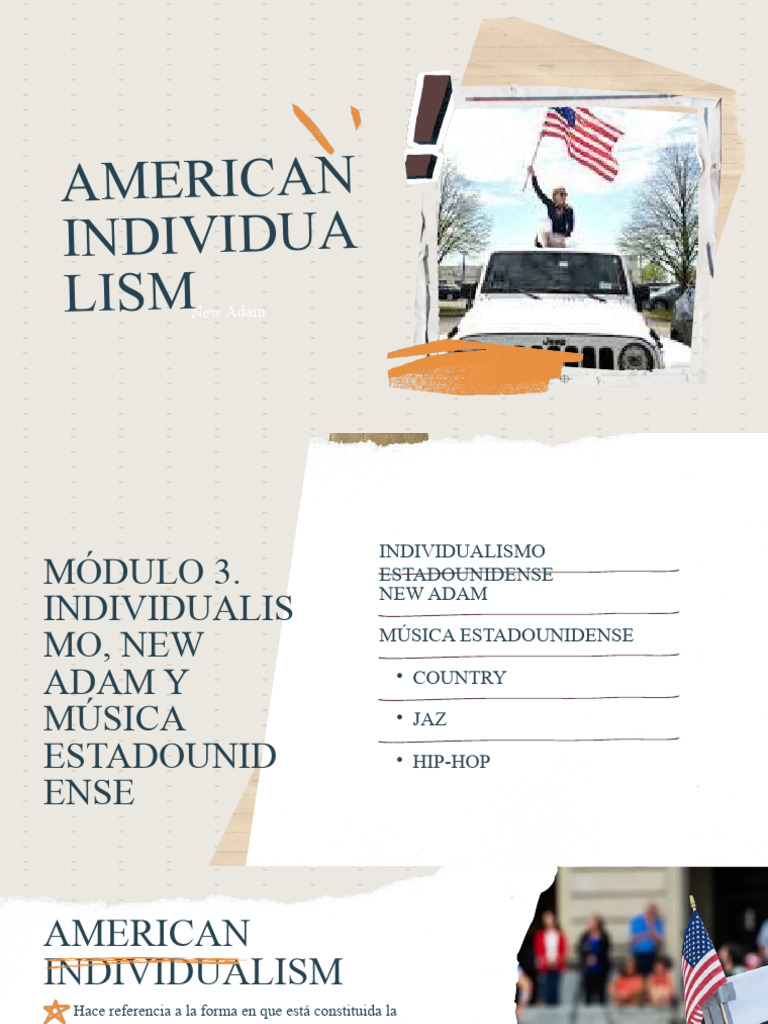 American Individualism y Nuevo Adam | PDF | Individualismo | Moralidad