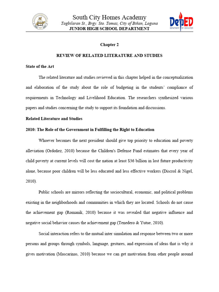 Chapter 2 PDF Socioeconomic Status Psychology