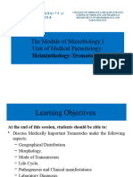 Medical Helminthology-Trematodes