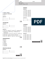 EF4e Beg File Test 3B Answer Sheet