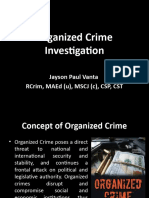 Organized Crime Investigation