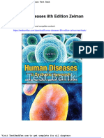 Dwnload Full Human Diseases 8th Edition Zelman Test Bank PDF