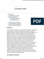 Redención - Enciclopedia Católica