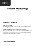 Research Methodology