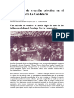 El Método de Creación Colectiva en El Grupo de Teatro La Candelaria