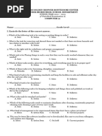 4th Preliminary Examination - Computer 10